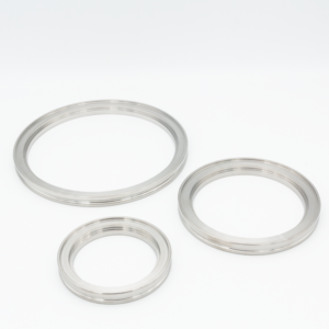 ISO-K Blindflansche mit Bohrung