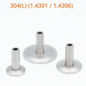 304(L) (1.4301 / 1.4306) KF Schlauchadapter